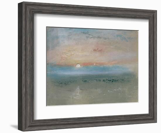 Sunset, C.1830-JMW Turner-Framed Giclee Print