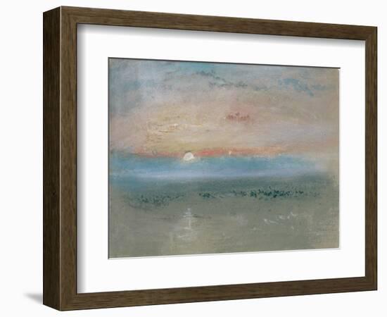 Sunset, C.1830-JMW Turner-Framed Giclee Print