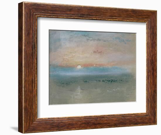 Sunset, C.1830-JMW Turner-Framed Giclee Print