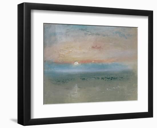 Sunset, C.1830-JMW Turner-Framed Giclee Print