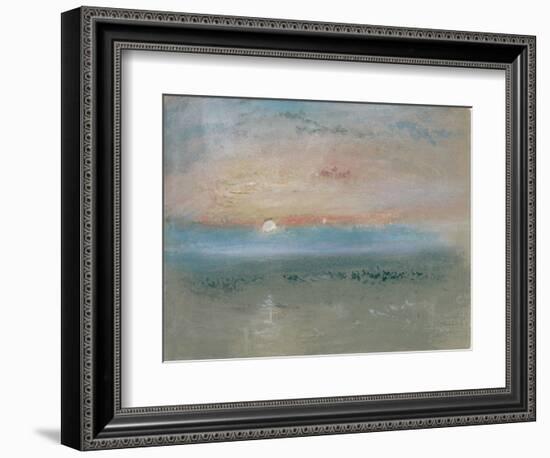Sunset, C.1830-JMW Turner-Framed Giclee Print