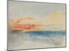 Sunset, C.1845-J. M. W. Turner-Mounted Giclee Print