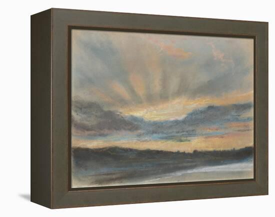 Sunset, c.1850-Ferdinand Victor Eugene Delacroix-Framed Premier Image Canvas