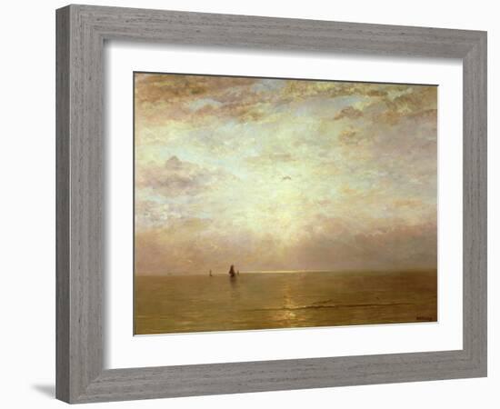 Sunset, c.1887-Hendrik William Mesdag-Framed Giclee Print