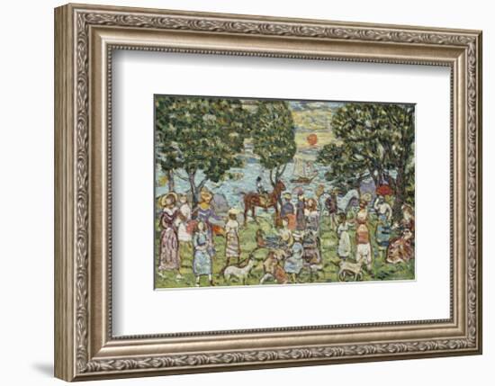 Sunset, c.1918-Maurice Brazil Prendergast-Framed Art Print