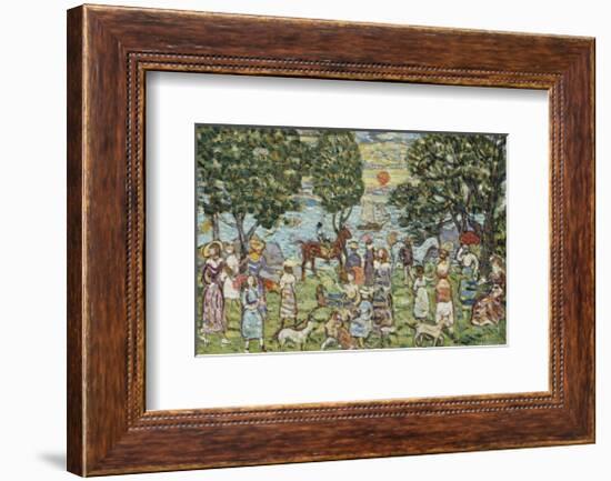 Sunset, c.1918-Maurice Brazil Prendergast-Framed Art Print