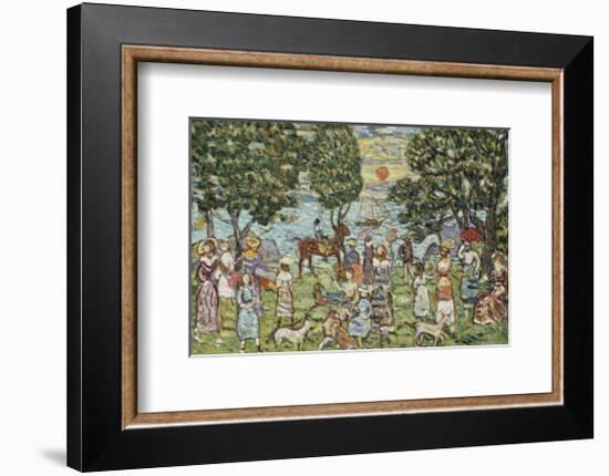 Sunset, c.1918-Maurice Brazil Prendergast-Framed Art Print