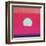 Sunset, c.1972 40/40 (fuchsia)-Andy Warhol-Framed Art Print