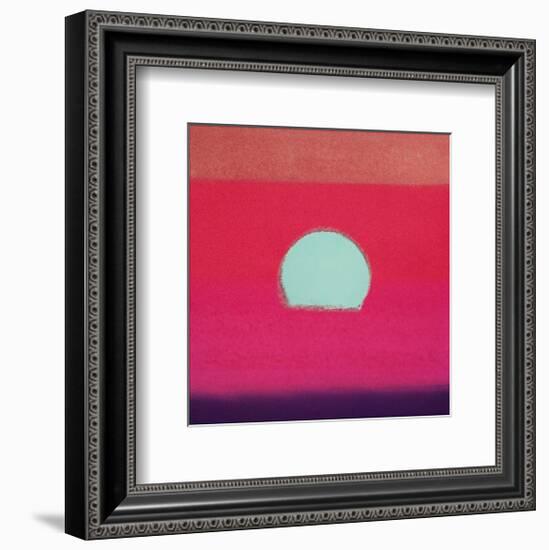 Sunset, c.1972 40/40 (fuchsia)-Andy Warhol-Framed Art Print