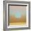 Sunset, c.1972 40/40 (gold, blue)-Andy Warhol-Framed Art Print