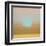 Sunset, c.1972 40/40 (gold, blue)-Andy Warhol-Framed Art Print