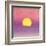 Sunset, c.1972 40/40 (lavender)-Andy Warhol-Framed Art Print