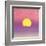 Sunset, c.1972 40/40 (lavender)-Andy Warhol-Framed Art Print