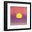 Sunset, c.1972 40/40 (lavender)-Andy Warhol-Framed Art Print