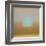 Sunset, c.1972 (gold, blue)-Andy Warhol-Framed Giclee Print