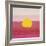 Sunset, c.1972 (hot pink, pink, yellow)-Andy Warhol-Framed Giclee Print