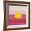 Sunset, c.1972 (hot pink, pink, yellow)-Andy Warhol-Framed Giclee Print