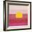 Sunset, c.1972 (hot pink, pink, yellow)-Andy Warhol-Framed Giclee Print