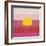 Sunset, c.1972 (hot pink, pink, yellow)-Andy Warhol-Framed Giclee Print