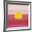 Sunset, c.1972 (hot pink, pink, yellow)-Andy Warhol-Framed Giclee Print