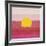 Sunset, c.1972 (hot pink, pink, yellow)-Andy Warhol-Framed Giclee Print