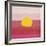 Sunset, c.1972 (hot pink, pink, yellow)-Andy Warhol-Framed Giclee Print