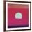 Sunset, c.1972 (hot pink, purple, red, blue)-Andy Warhol-Framed Giclee Print