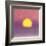 Sunset, c.1972 (pink, purple, yellow)-Andy Warhol-Framed Giclee Print