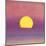 Sunset, c.1972 (pink, purple, yellow)-Andy Warhol-Mounted Giclee Print