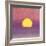 Sunset, c.1972 (pink, purple, yellow)-Andy Warhol-Framed Giclee Print