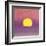 Sunset, c.1972 (pink, purple, yellow)-Andy Warhol-Framed Giclee Print