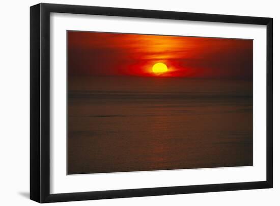 Sunset, Cape Town, South Africa (Photo)-null-Framed Giclee Print