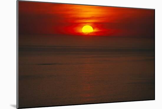 Sunset, Cape Town, South Africa (Photo)-null-Mounted Giclee Print