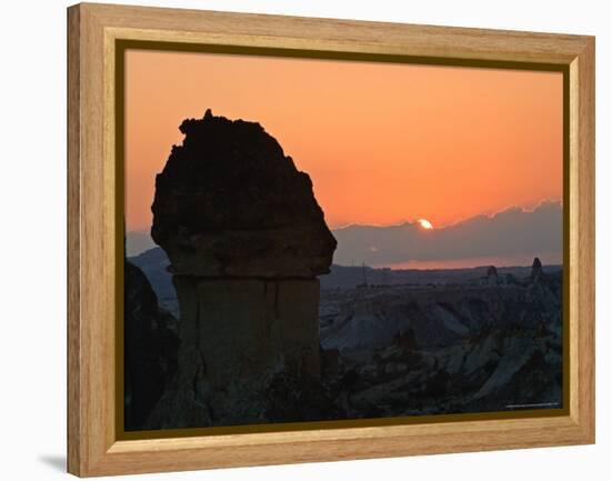 Sunset, Cappadocia, Turkey-Joe Restuccia III-Framed Premier Image Canvas