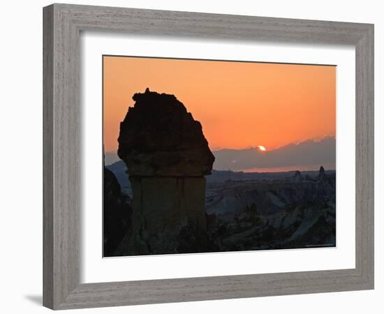 Sunset, Cappadocia, Turkey-Joe Restuccia III-Framed Photographic Print