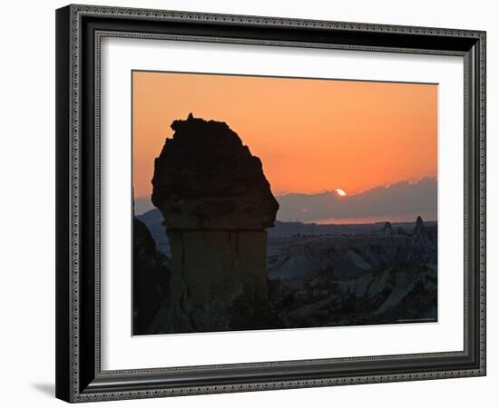 Sunset, Cappadocia, Turkey-Joe Restuccia III-Framed Photographic Print