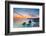 Sunset, Carnewas and Bedruthan Steps, Cornwall, England, United Kingdom, Europe-Kav Dadfar-Framed Photographic Print