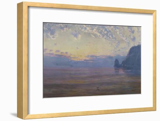 Sunset Catalina Island-William Lees Judson-Framed Art Print