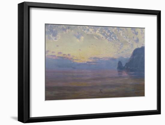 Sunset Catalina Island-William Lees Judson-Framed Art Print