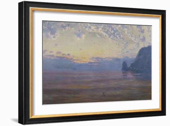 Sunset Catalina Island-William Lees Judson-Framed Art Print