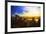 Sunset City - In the Style of Oil Painting-Philippe Hugonnard-Framed Giclee Print