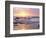 Sunset Cliffs Beach on the Pacific Ocean at Sunset, San Diego, California, USA-Christopher Talbot Frank-Framed Photographic Print