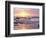 Sunset Cliffs Beach on the Pacific Ocean at Sunset, San Diego, California, USA-Christopher Talbot Frank-Framed Photographic Print