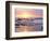 Sunset Cliffs Beach on the Pacific Ocean at Sunset, San Diego, California, USA-Christopher Talbot Frank-Framed Photographic Print