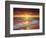 Sunset Cliffs Beach on the Pacific Ocean at Sunset, San Diego, California, USA-Christopher Talbot Frank-Framed Photographic Print