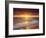 Sunset Cliffs Beach on the Pacific Ocean at Sunset, San Diego, California, USA-Christopher Talbot Frank-Framed Photographic Print