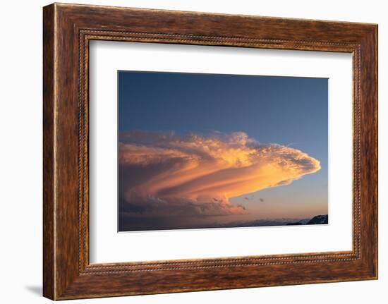 Sunset cloud over the Arapaho National Forest, Colorado-Maresa Pryor-Luzier-Framed Photographic Print