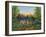 Sunset Cottage-Bonnie B. Cook-Framed Giclee Print