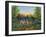 Sunset Cottage-Bonnie B. Cook-Framed Giclee Print