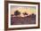 Sunset (Coucher De Soleil) 1881-Georges Seurat-Framed Giclee Print